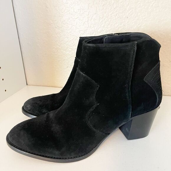 Zadig & Voltaire Molly Suede Ankle Booties, size French40/US New - Picture 7 of 14